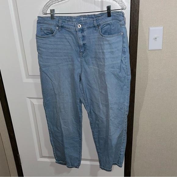 Style & Co straight leg denim jeans - Picture 1 of 5